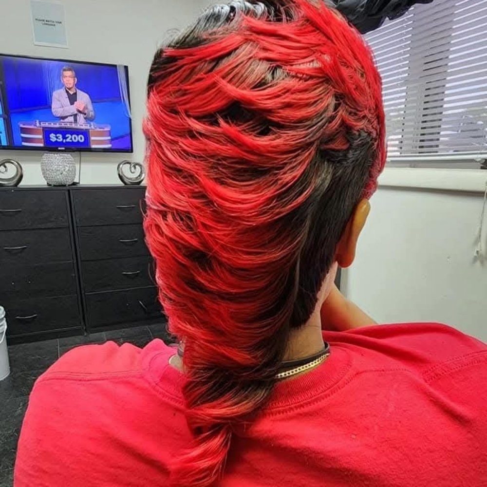 Quickweave w/mowhawk at Leandrea's in Chesterfield, VA