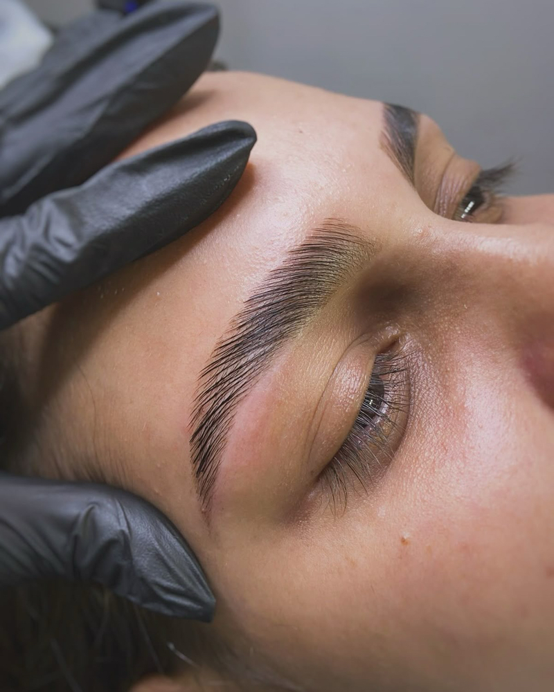 Brow Lamination & Tint at The Twisted Angel Salon & Spa in Bloomington, IN