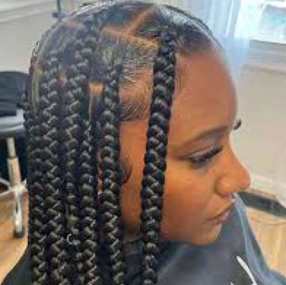 Large Knotless at The Luxe Style Bar in Gastonia, NC