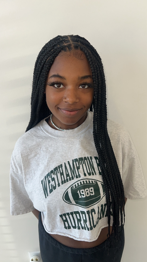 Small Knotless Braids