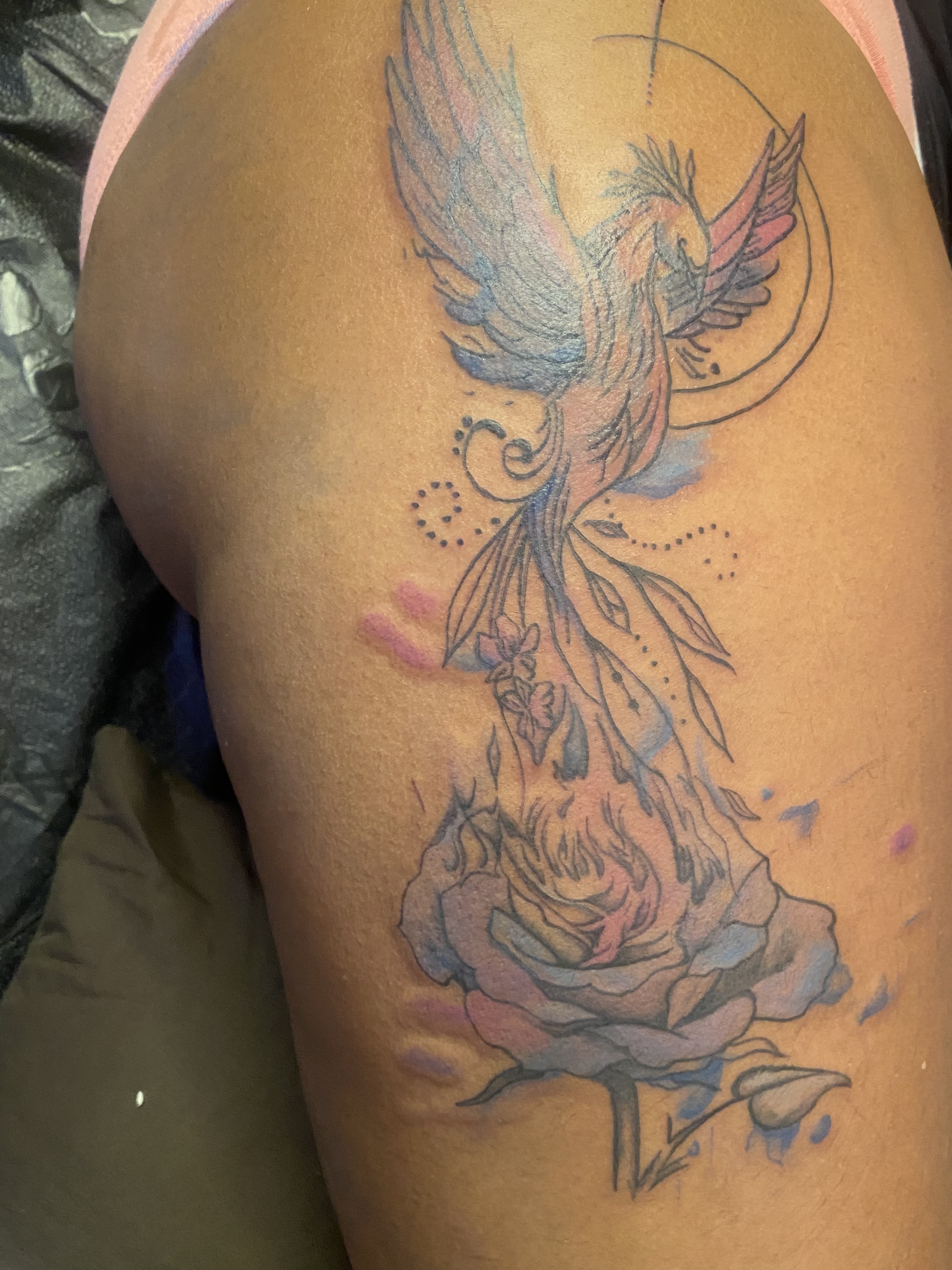 Watercolor tattoos