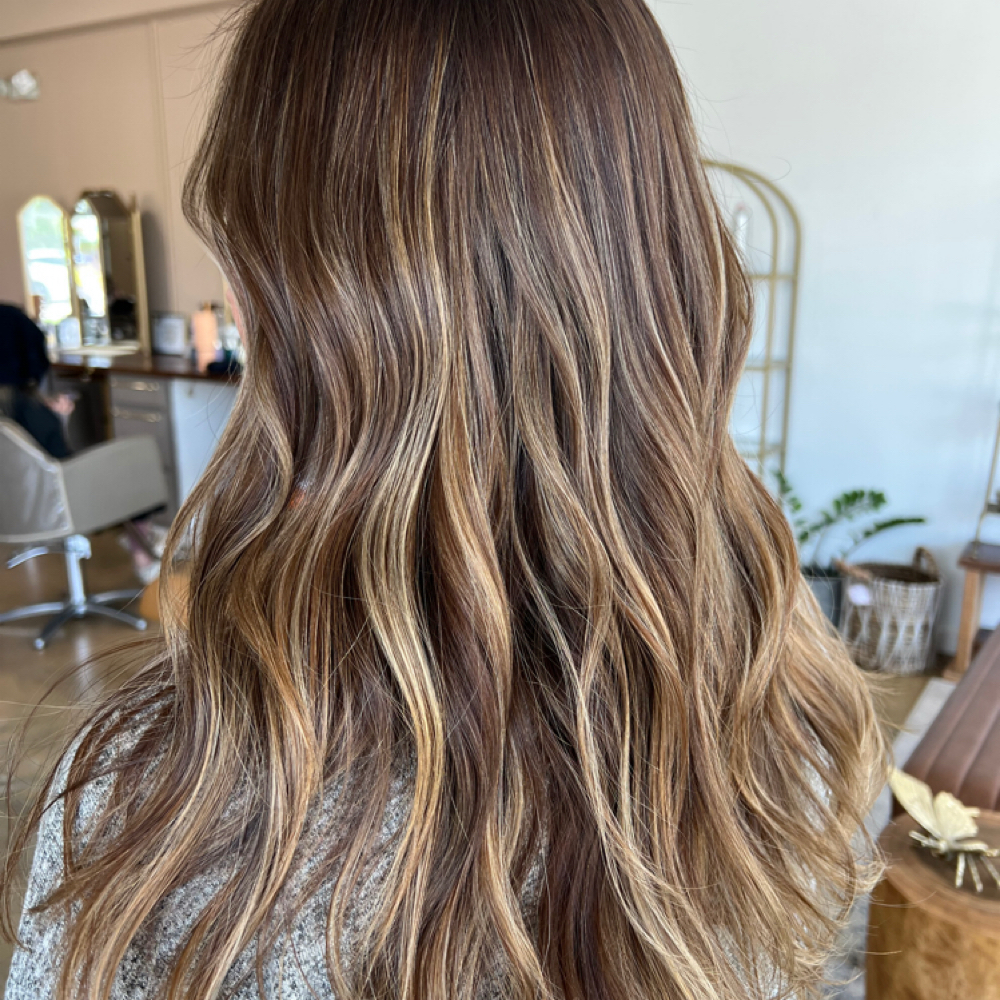 Partial Balayage with Leia at Form Hair Studio FL in Fort Lauderdale, FL