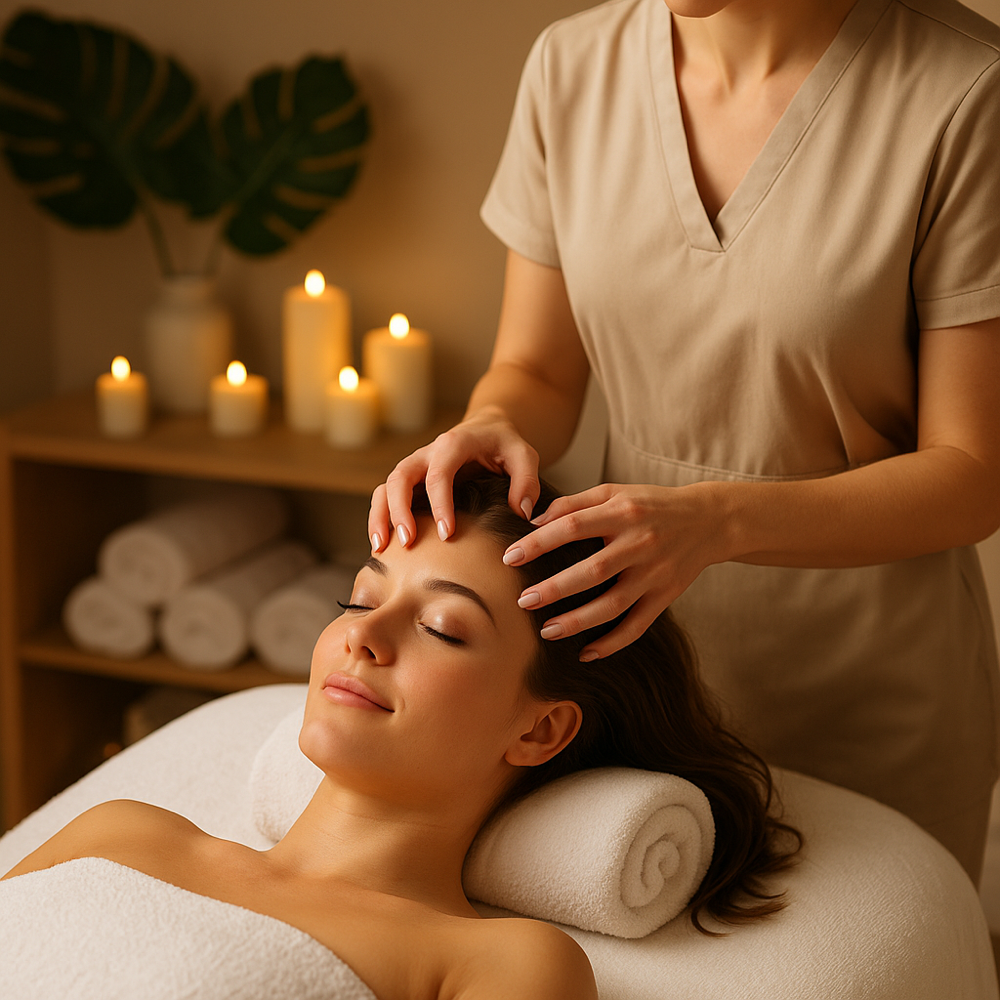 Head Spa + Facial +Tingle Touch