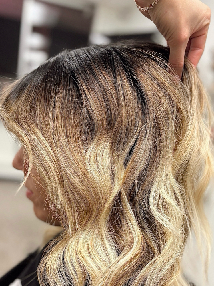 Balayage + Toner