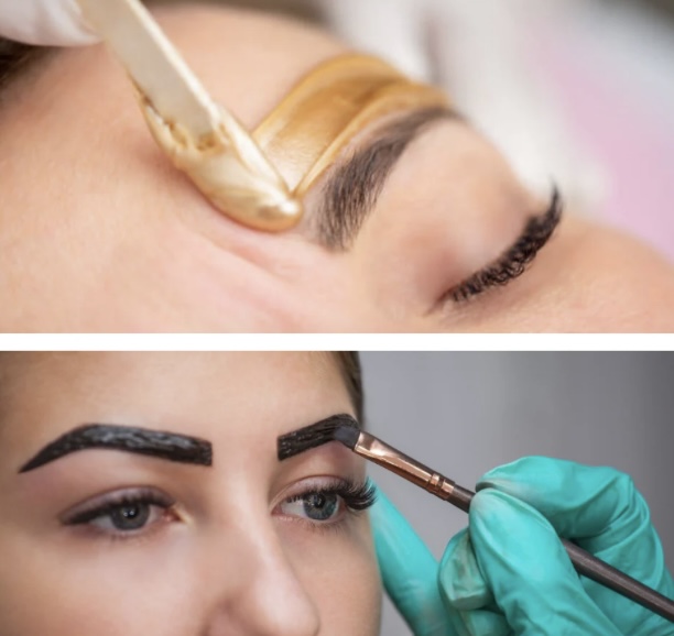 Brow Wax And Tint Combo