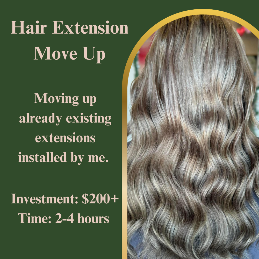 HAIR EXTENSION MOVE UP