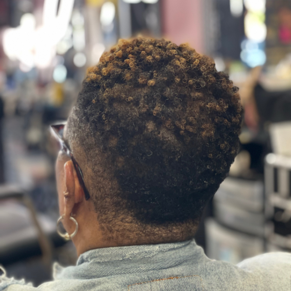 Wash And Go Style for Tappercut at Jassieheartshair in Jonesboro, GA