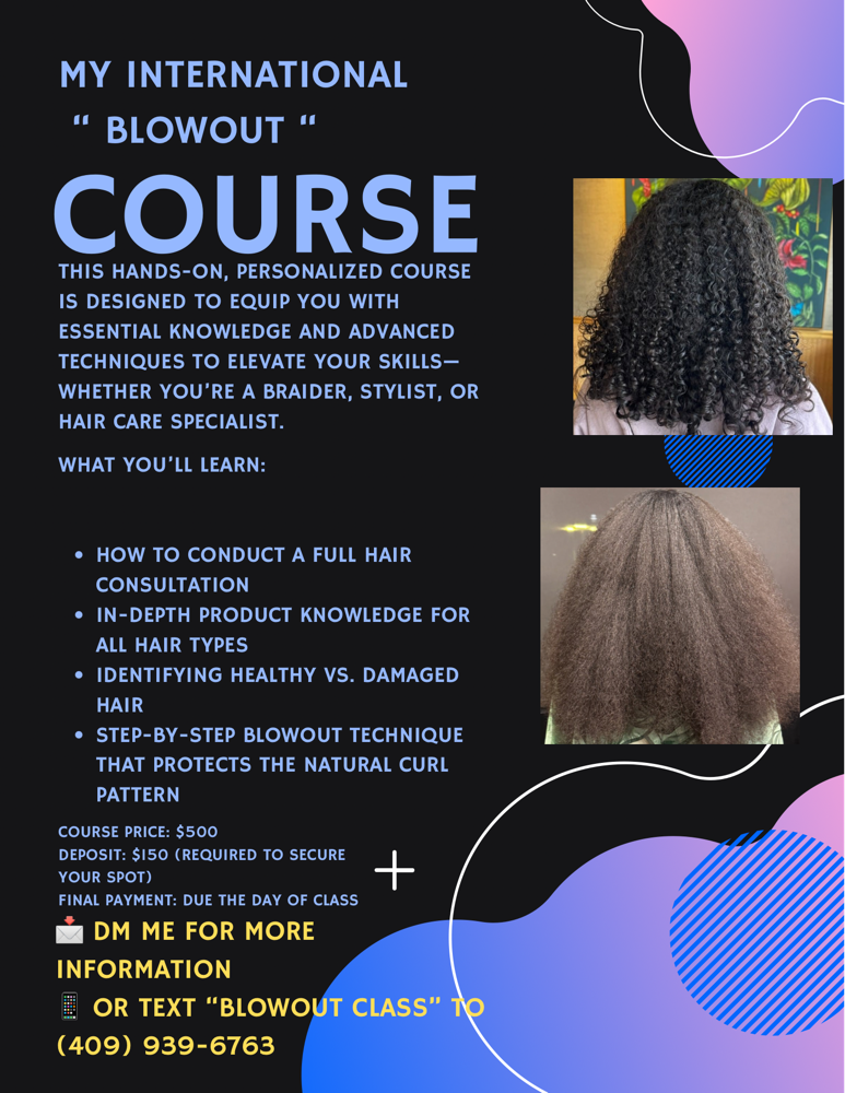 International blowout course