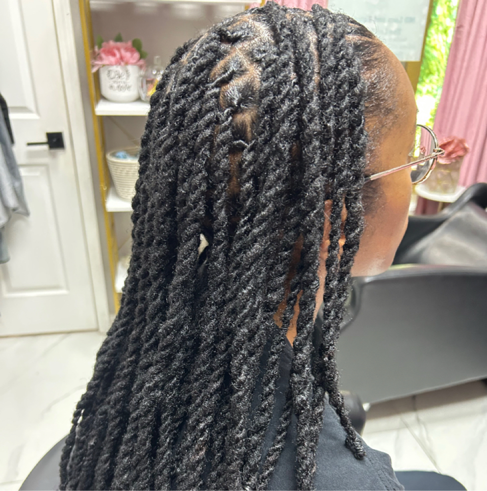 Loc Coloring (FH) No Bleach at MD Locs & Extensions LLC in Houston, TX