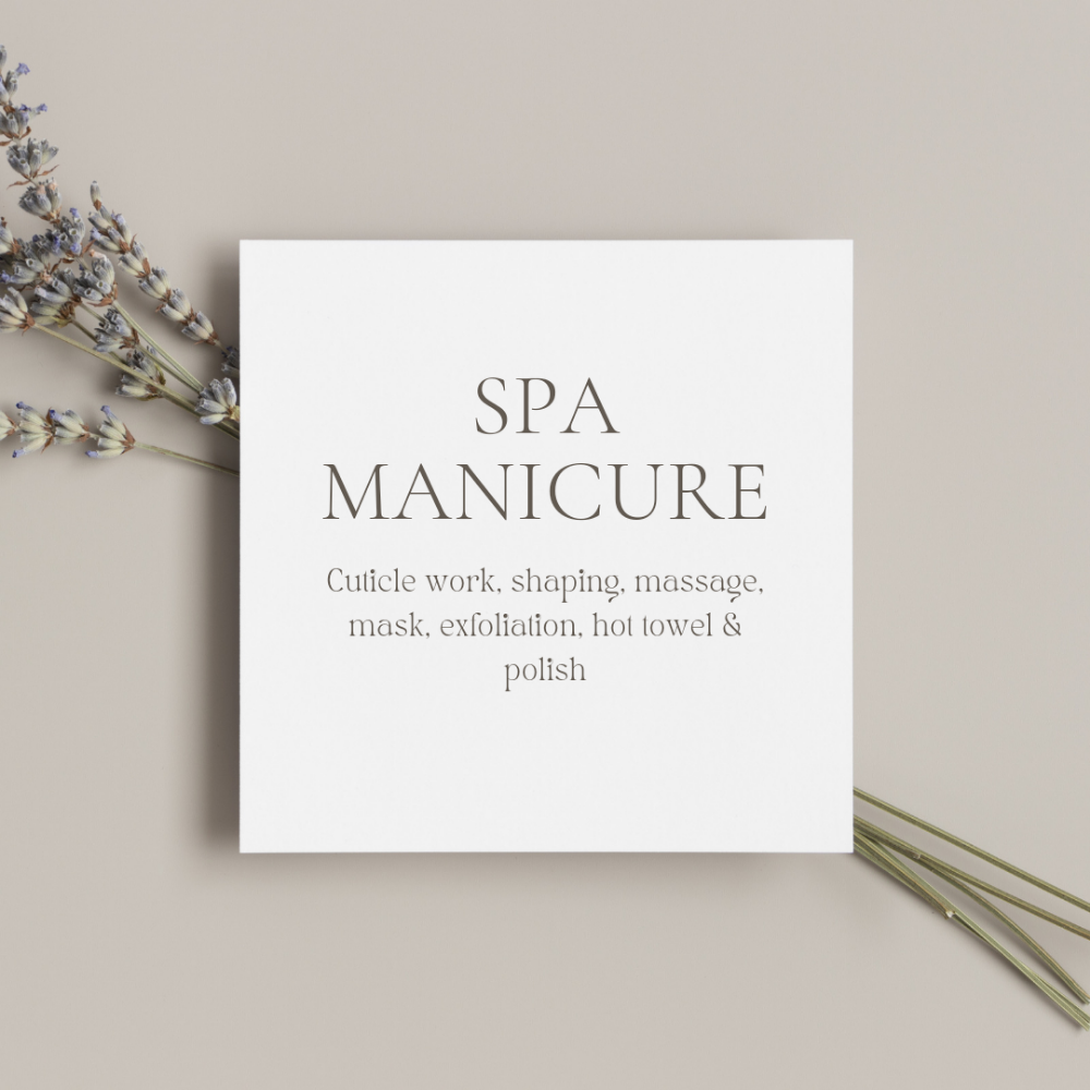 Spa Manicure