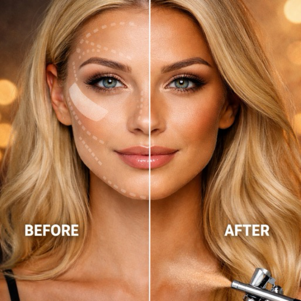 Face contouring Add on To Spray Tan