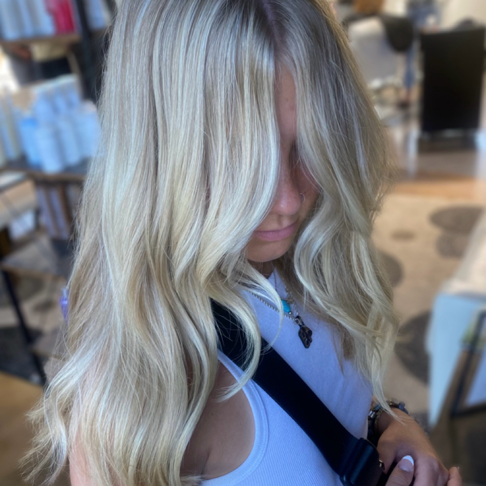 Money Piece Only & Cut at Nicole Sherman hair co in Parker, CO