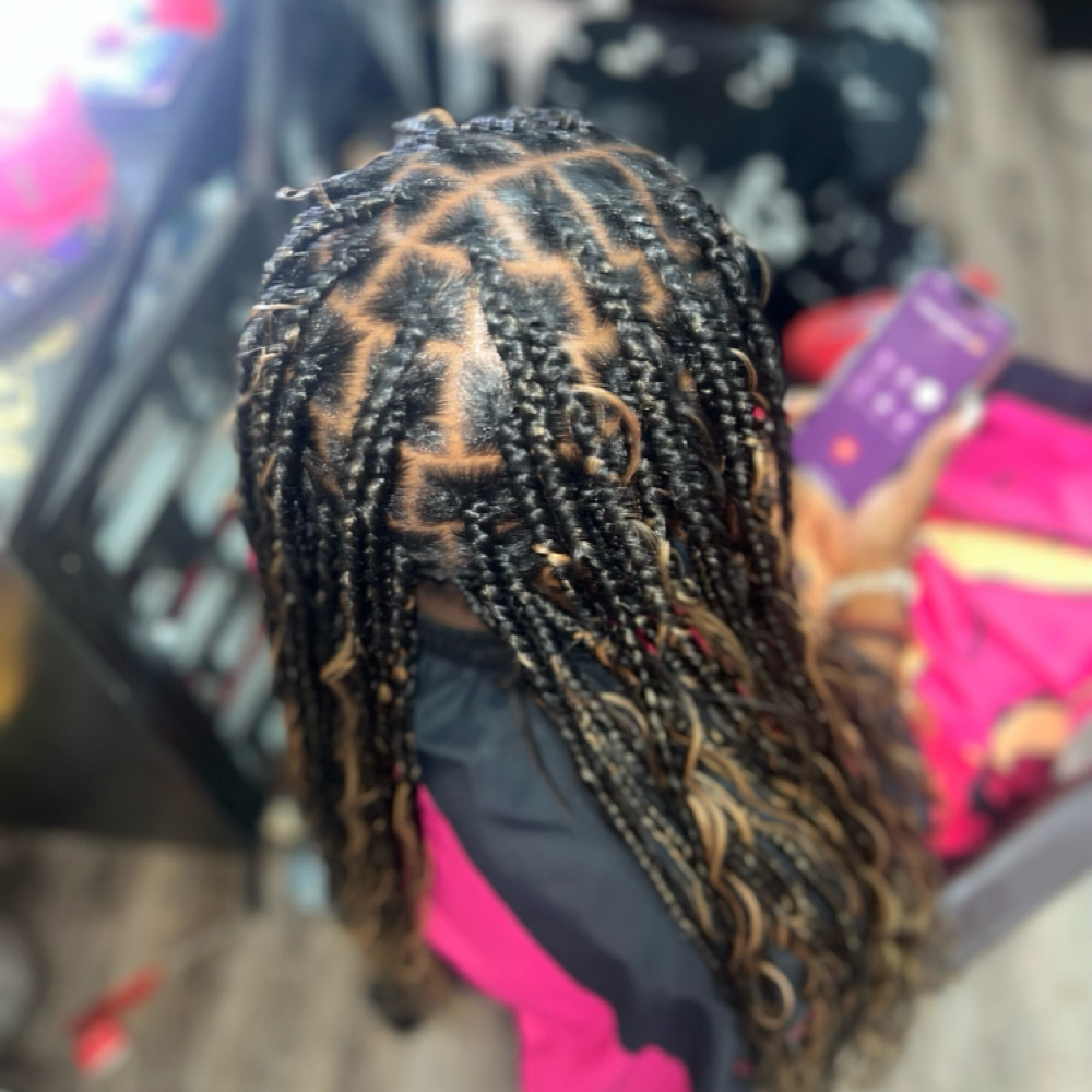 Medium BoHo Braids at Cut Up & D.Y. E. Salon and Spa in New Orleans, LA