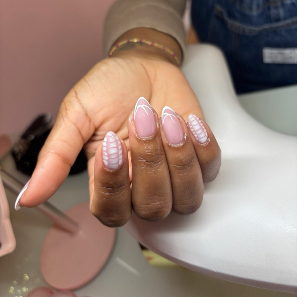 Gel Overlay+Minimal Design ✨ at Jessica Nail Artist in Chicago, IL