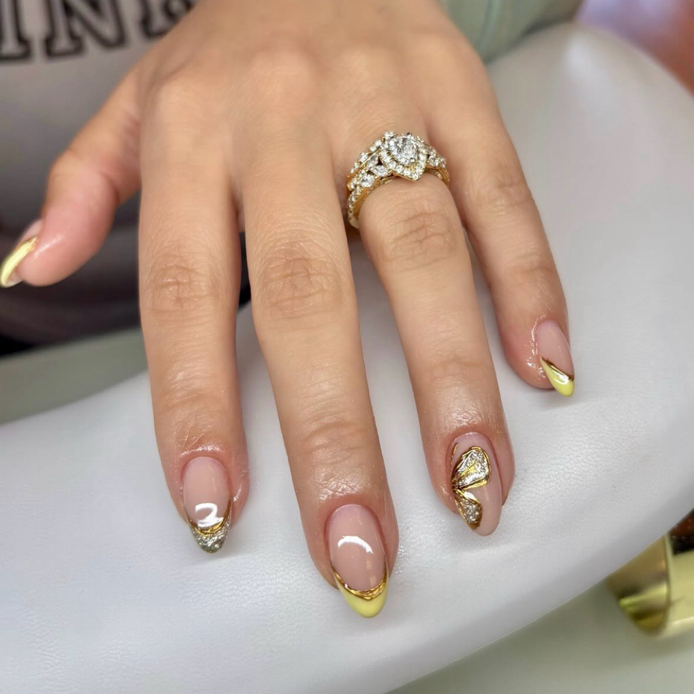Gel Overlay+Minimal Design ✨ at Jessica Nail Artist in Chicago, IL