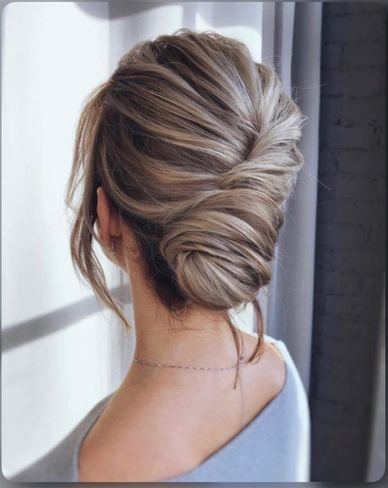 Event Updo at House Of Marti in Doral, FL