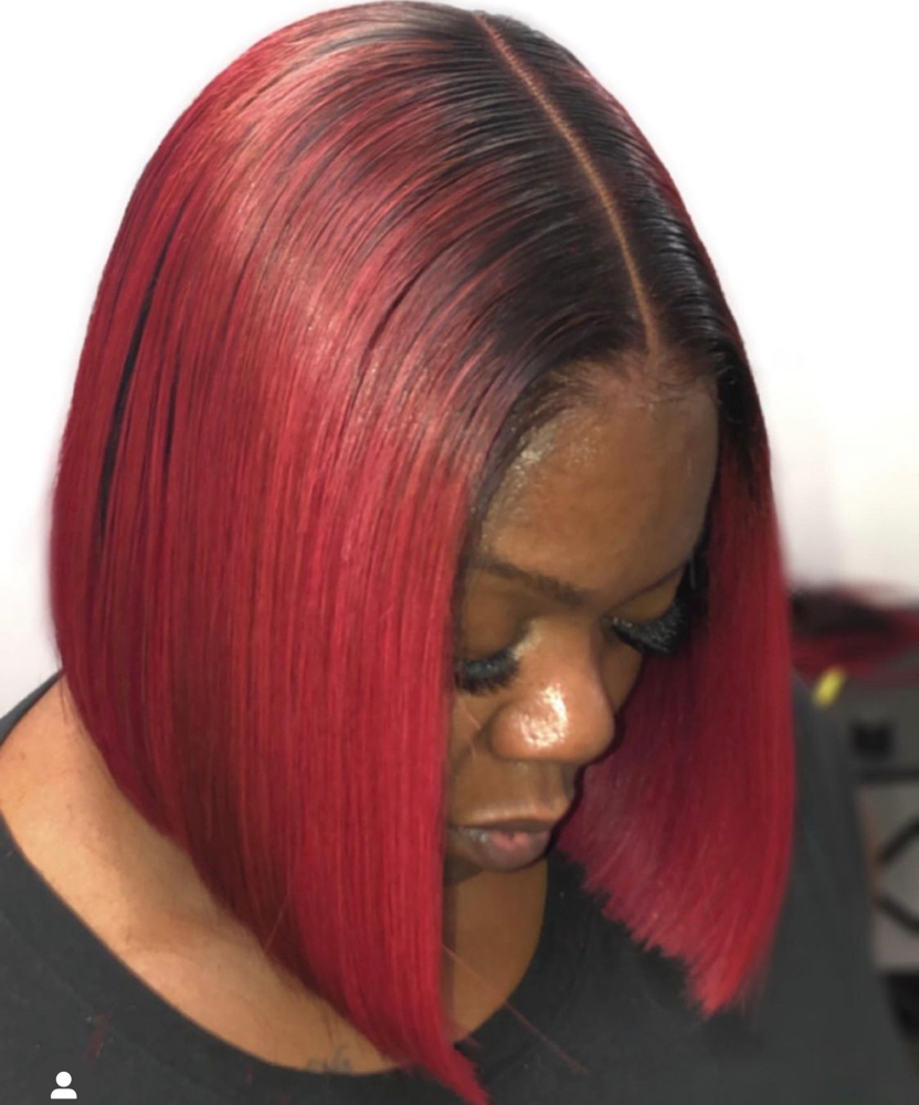 Lace Closure Wig Install at Chantice Dukes in Fredericksburg, VA