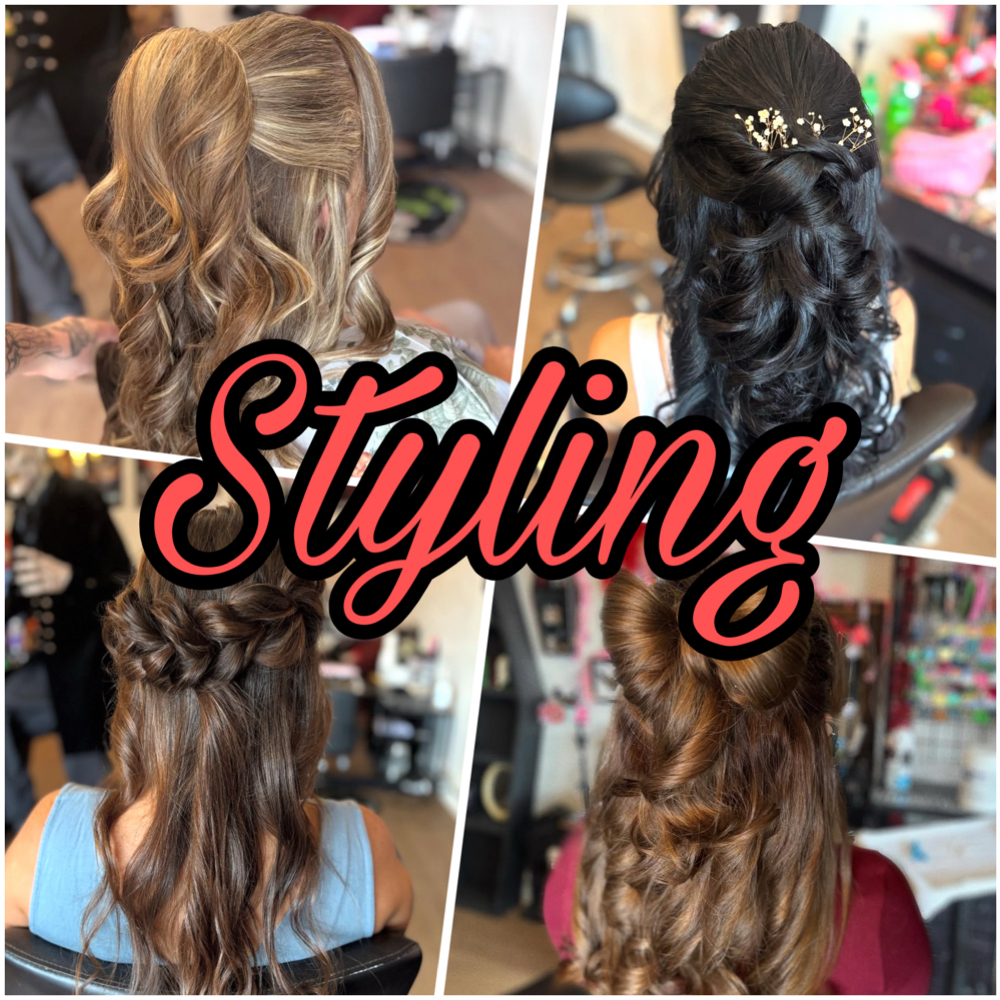 Styling at The Hair Slaying Slasher in Tuscumbia, AL