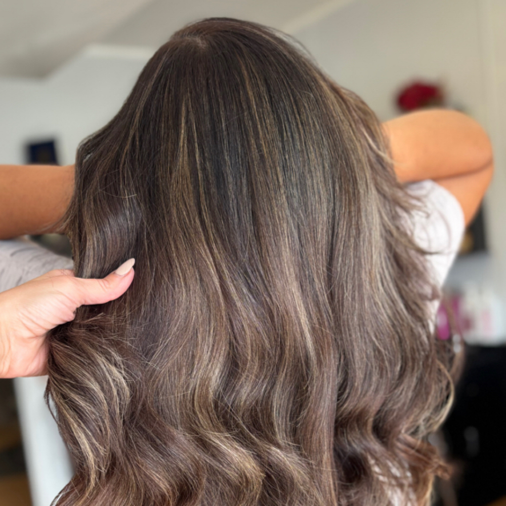 Root retouch/Gray Cov. (permanant) at Beige beauty lounge llc in Johnston, RI
