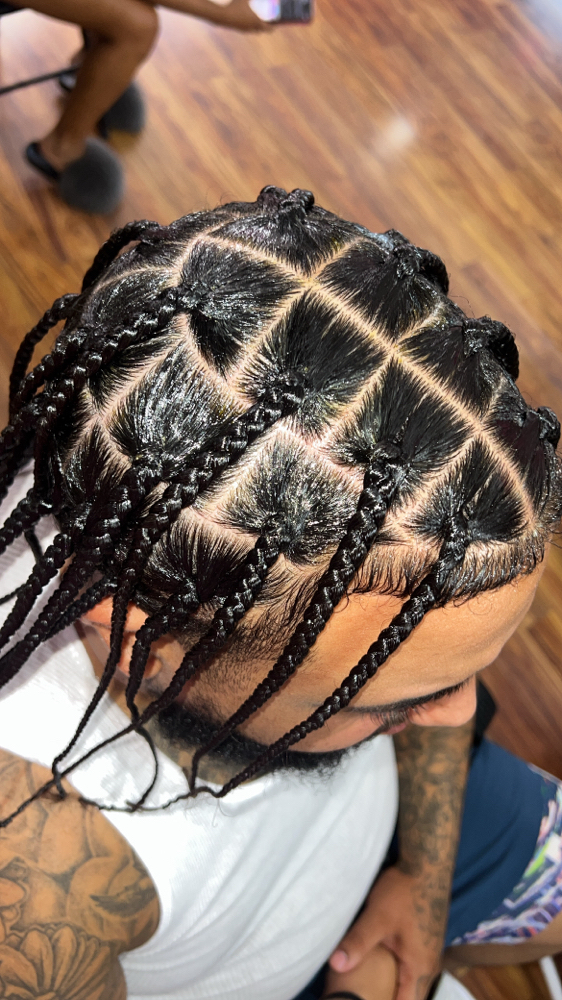 Men / Boys Medium Plaits
