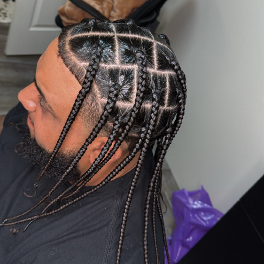 Men / Boys Medium Plaits at Faith TheBraider in Milwaukee, WI