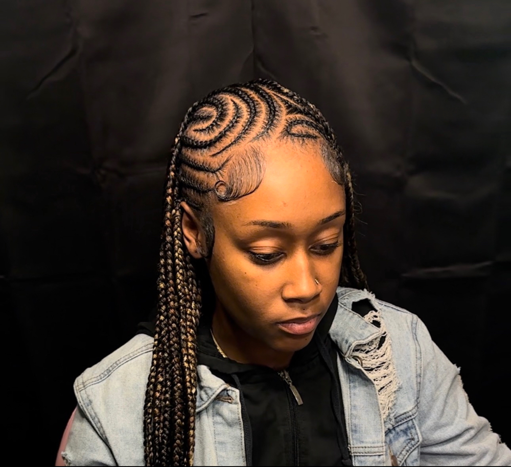 Small Fulani Braids