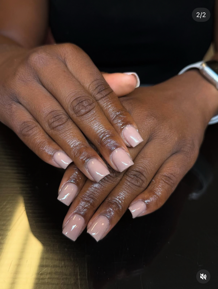 Acrylic Overlay On Natural Nails