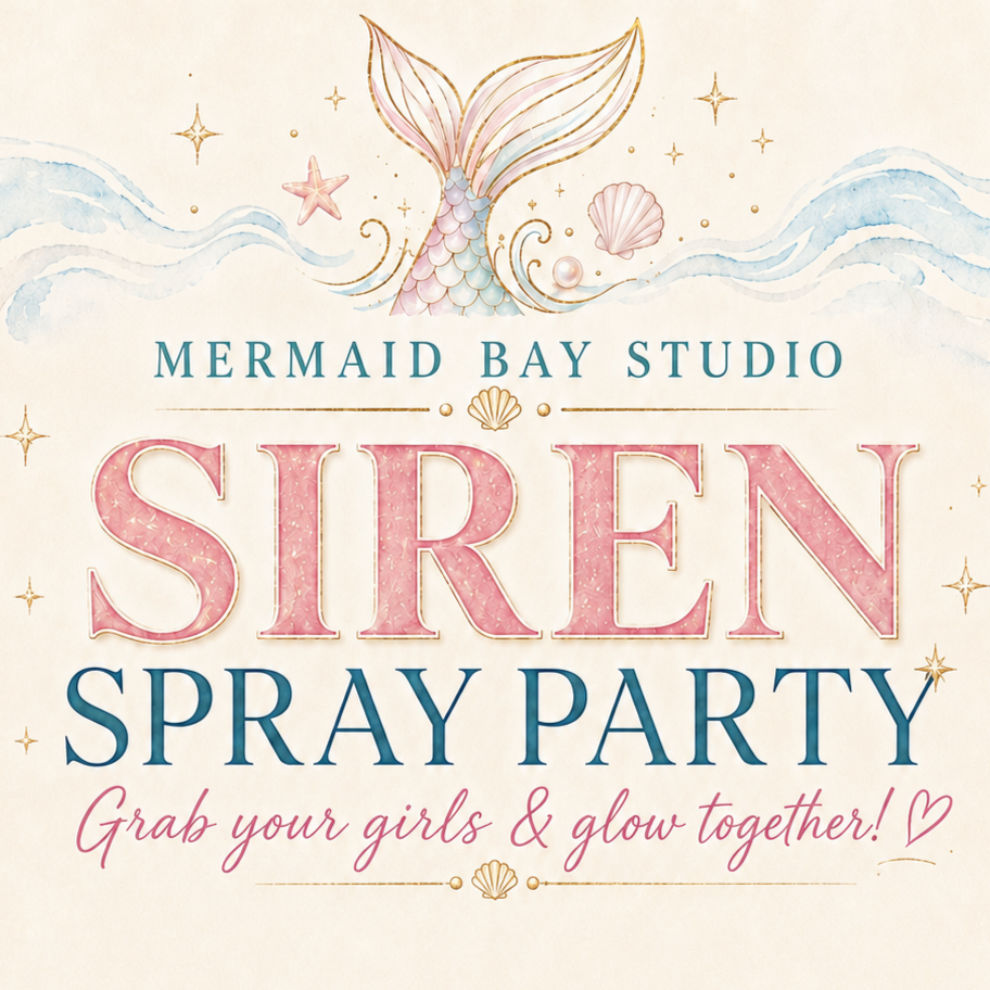 Siren Spray Party at Mermaid Bay Studio in Leland, NC
