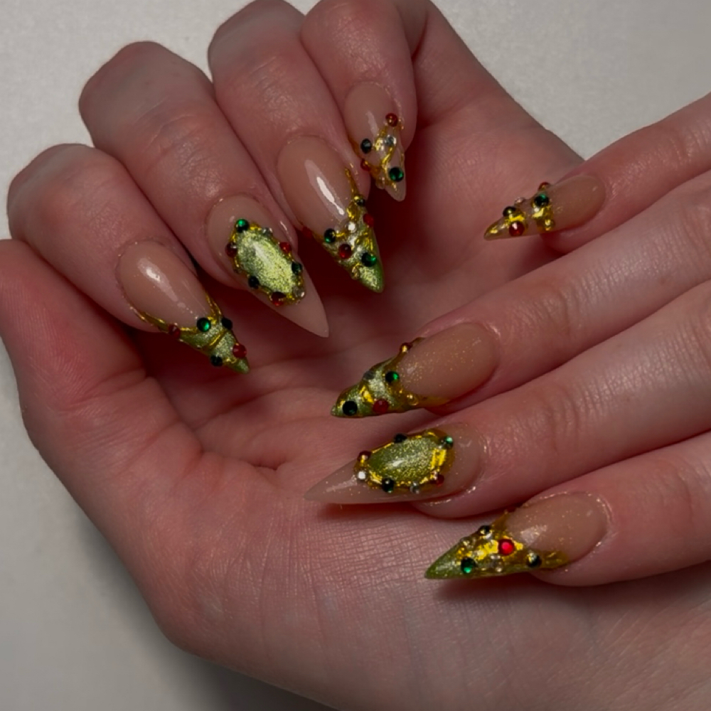 Full Design Acrylic Manicure at Polished Fate in Linthicum Heights, MD