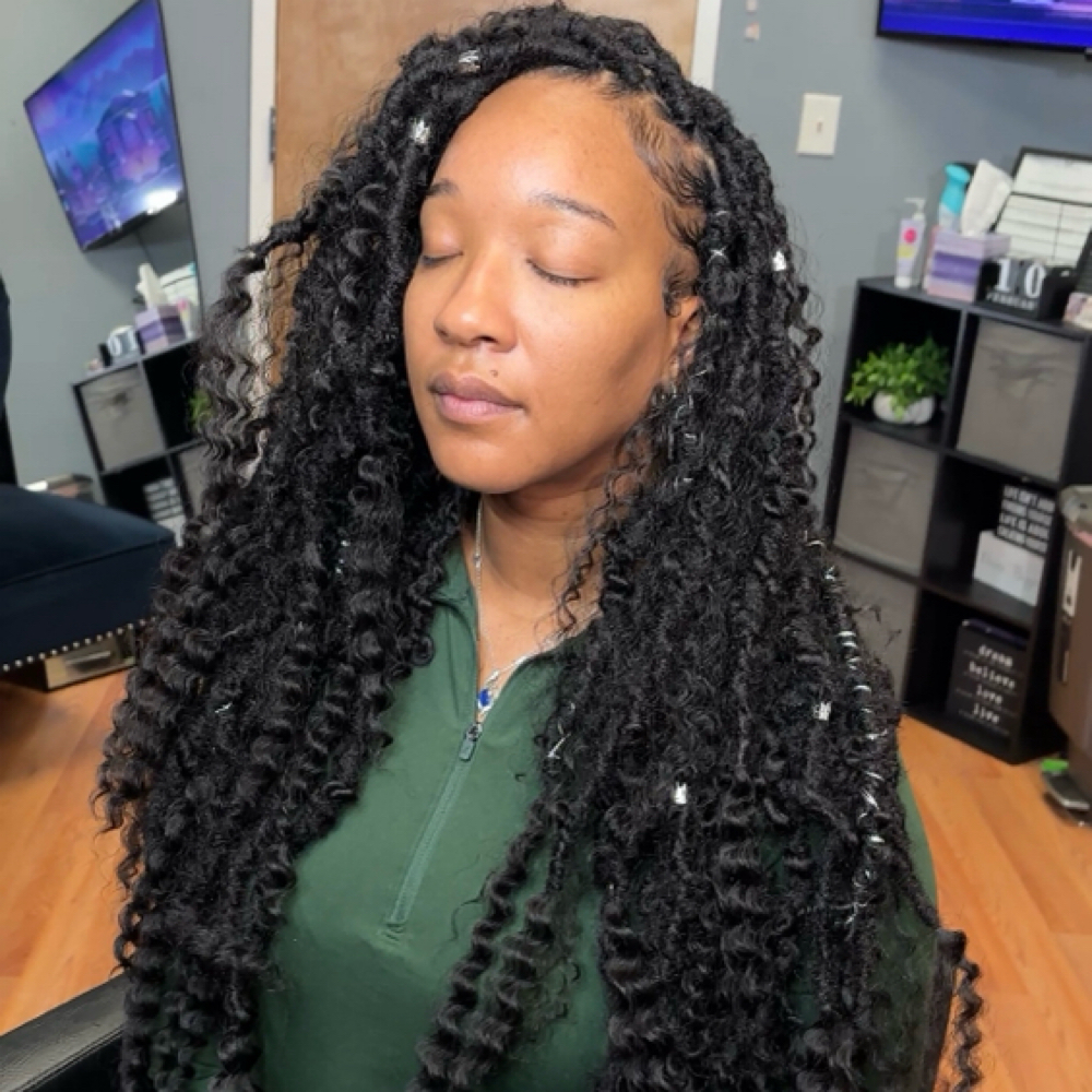 Bohemian Locs (20' in) at JCTouch Salon in Parkville, MD