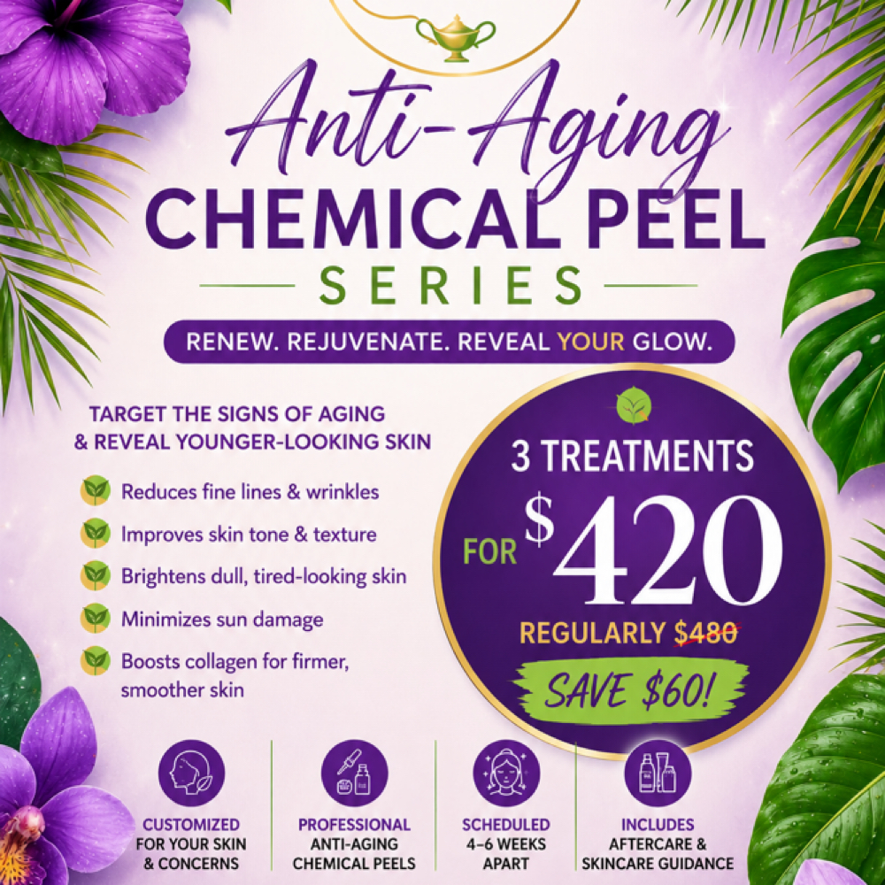 Anti Aging Chemical Peel Series at Genie of Skin in Mooresville, NC