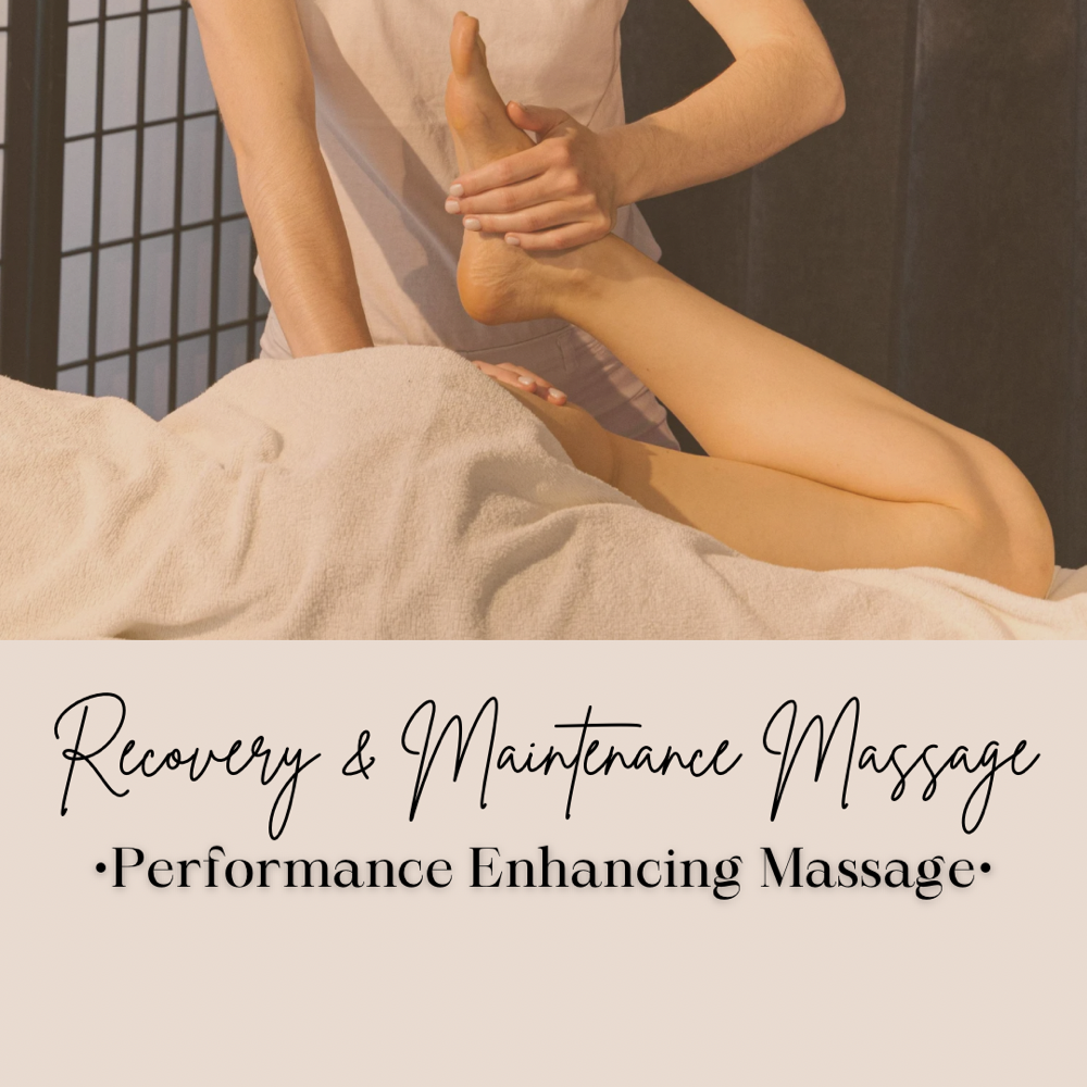 Recovery & Maintenance Massage