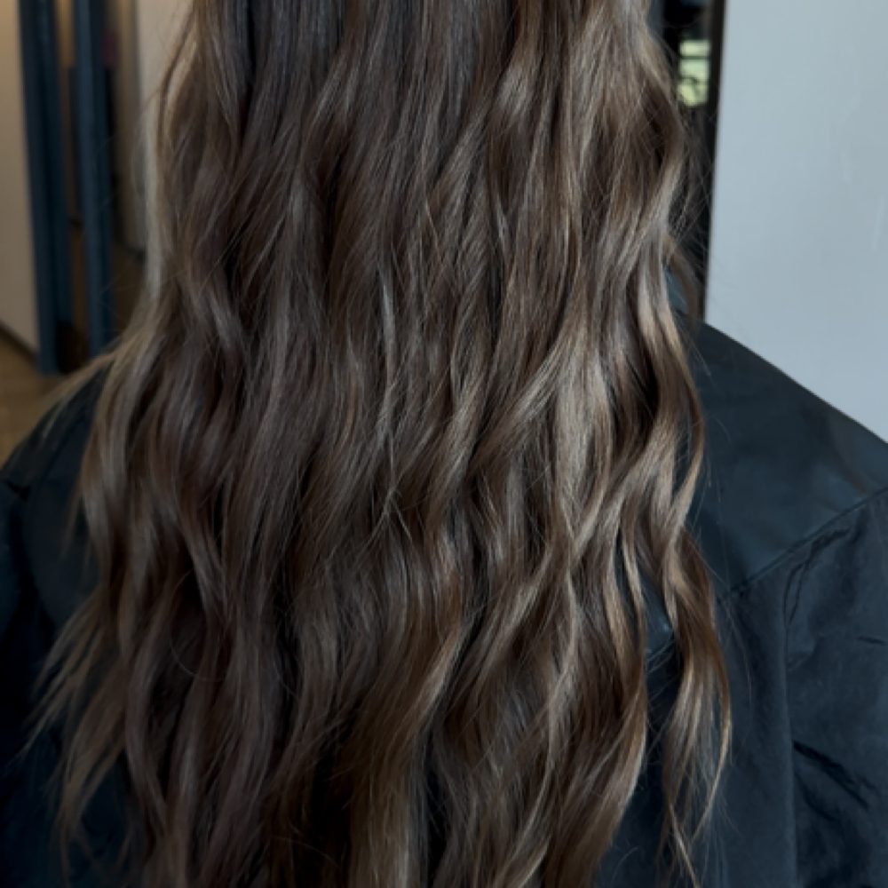 extension two row install at Ellie Hair Studio in Providence, UT