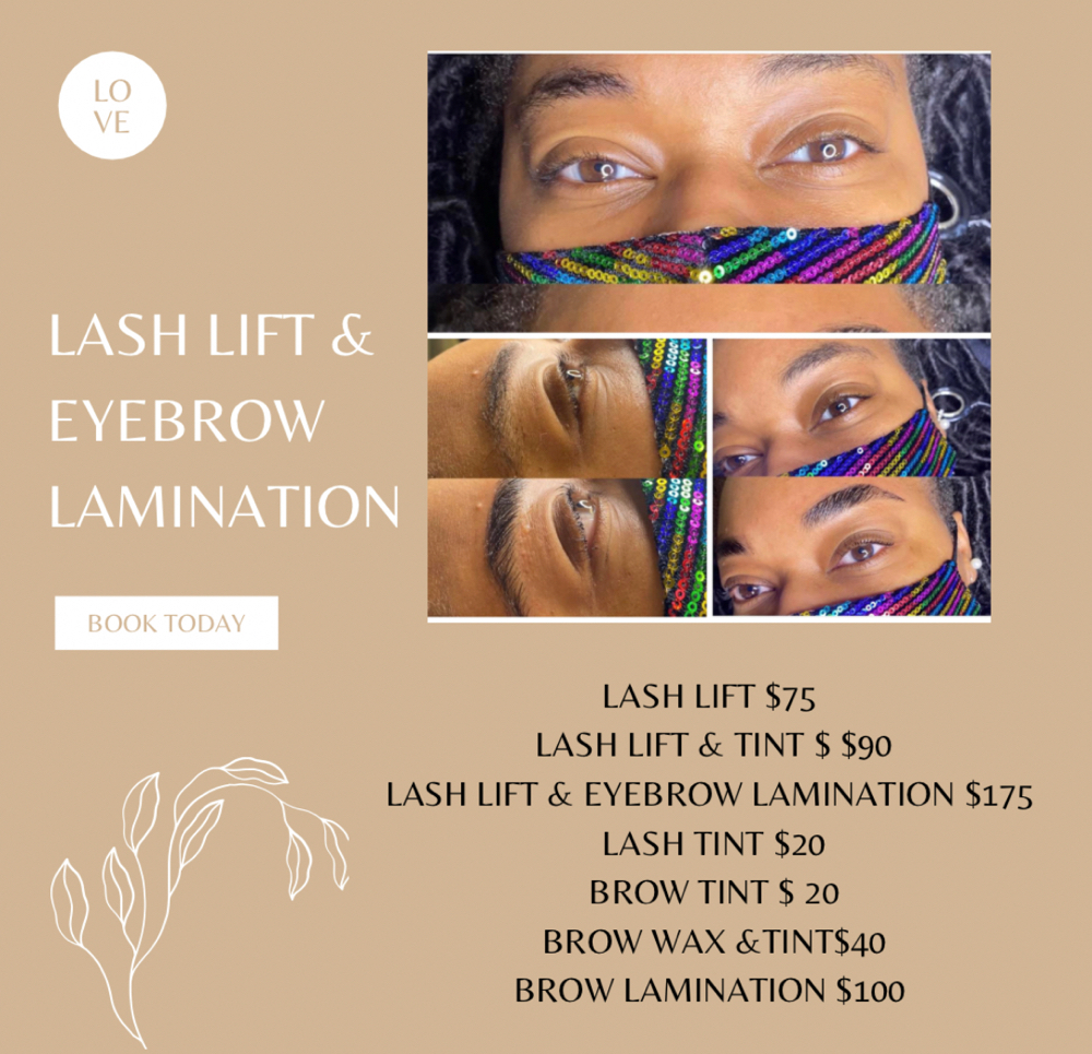 Luxe Lash Lift & Tint at Azura Natural Wellness in Highland, IN