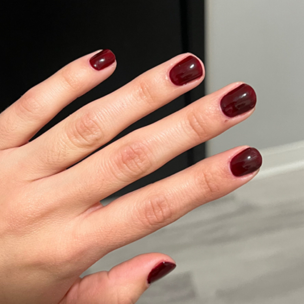 Gel Mani at Beauty & Essence in Moreno Valley, CA