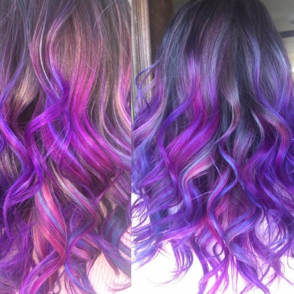 Vivid & Vibrant Color at Cupids Vanity Hair Studio in San Marcos, TX