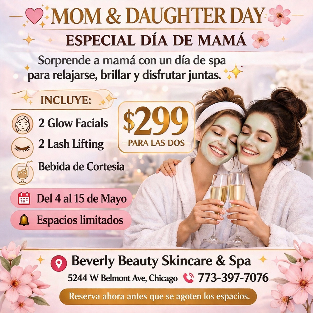 Mother Day Special at Beverly Beauty Skincare and spa in Chicago, IL