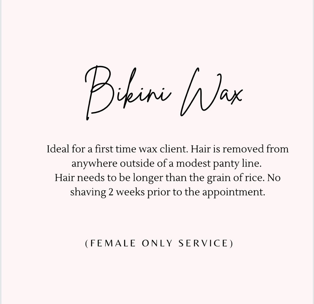 Peek-A-Boo (Bikini Line Wax)