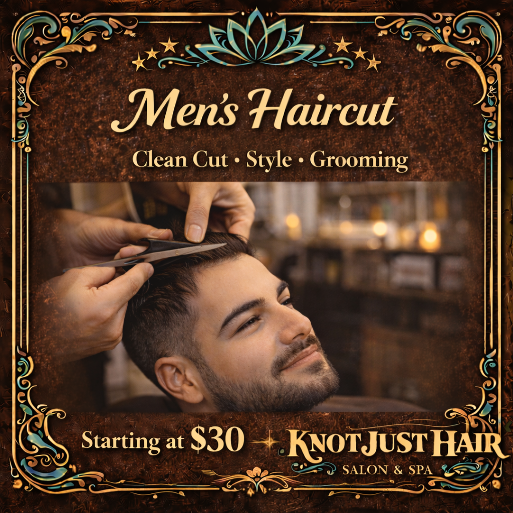 Men's Haircut at Knot just hair in Clatskanie, OR