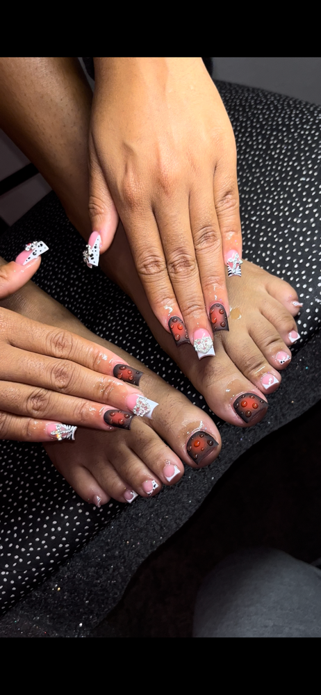 Matching Sets 💕(Nails & Toes)