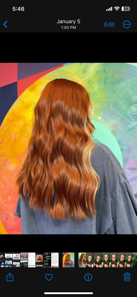 all over color