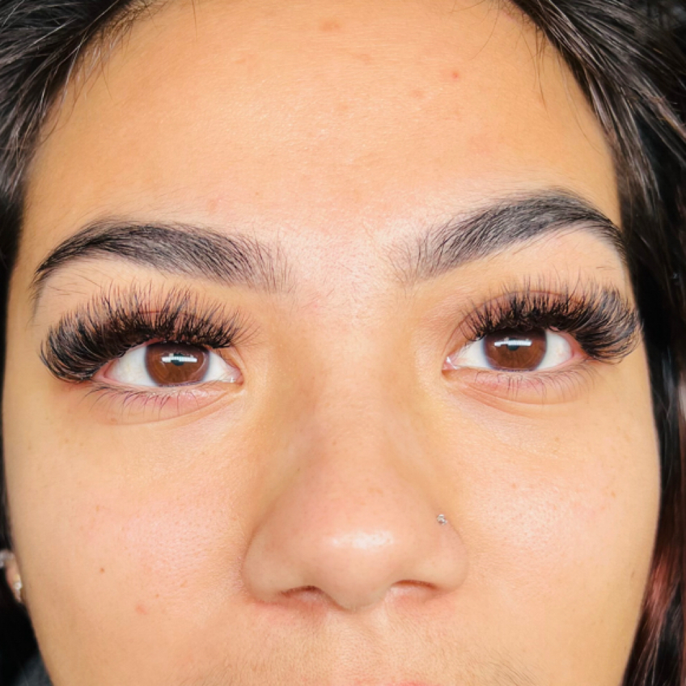 Volume Full Set at Aloha Lashes and Brows in Ventura, CA