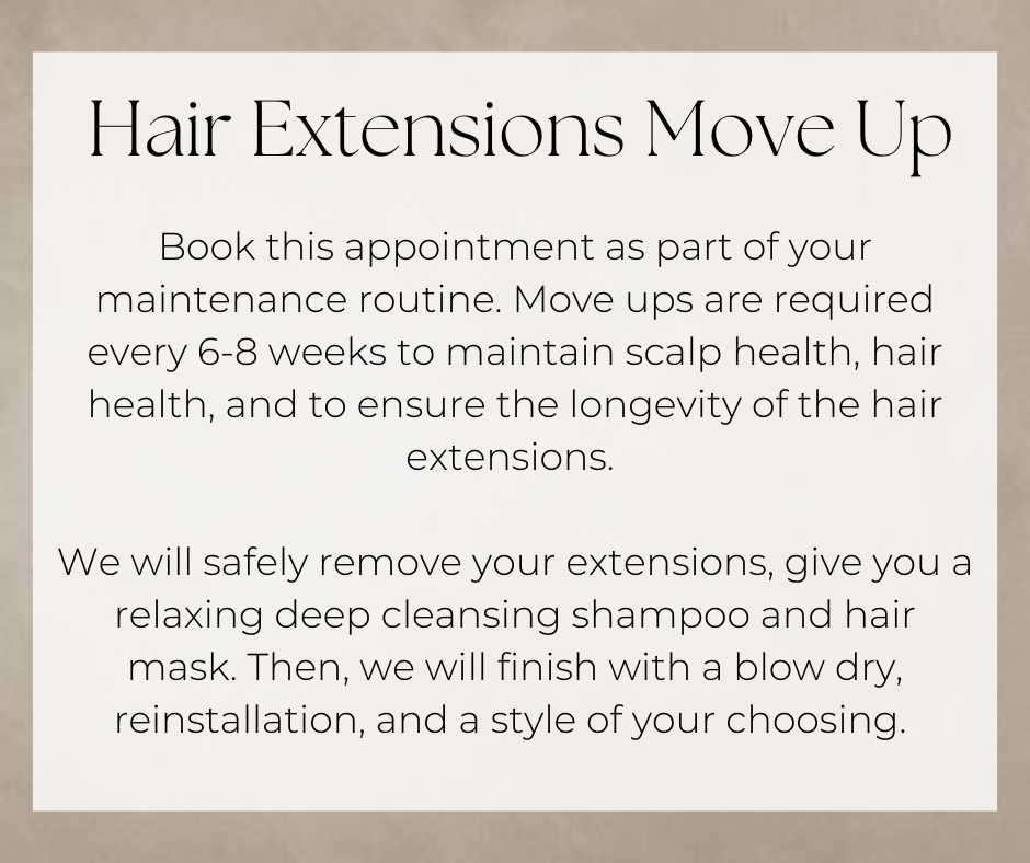 *NEW* Hair Extensions Move Up