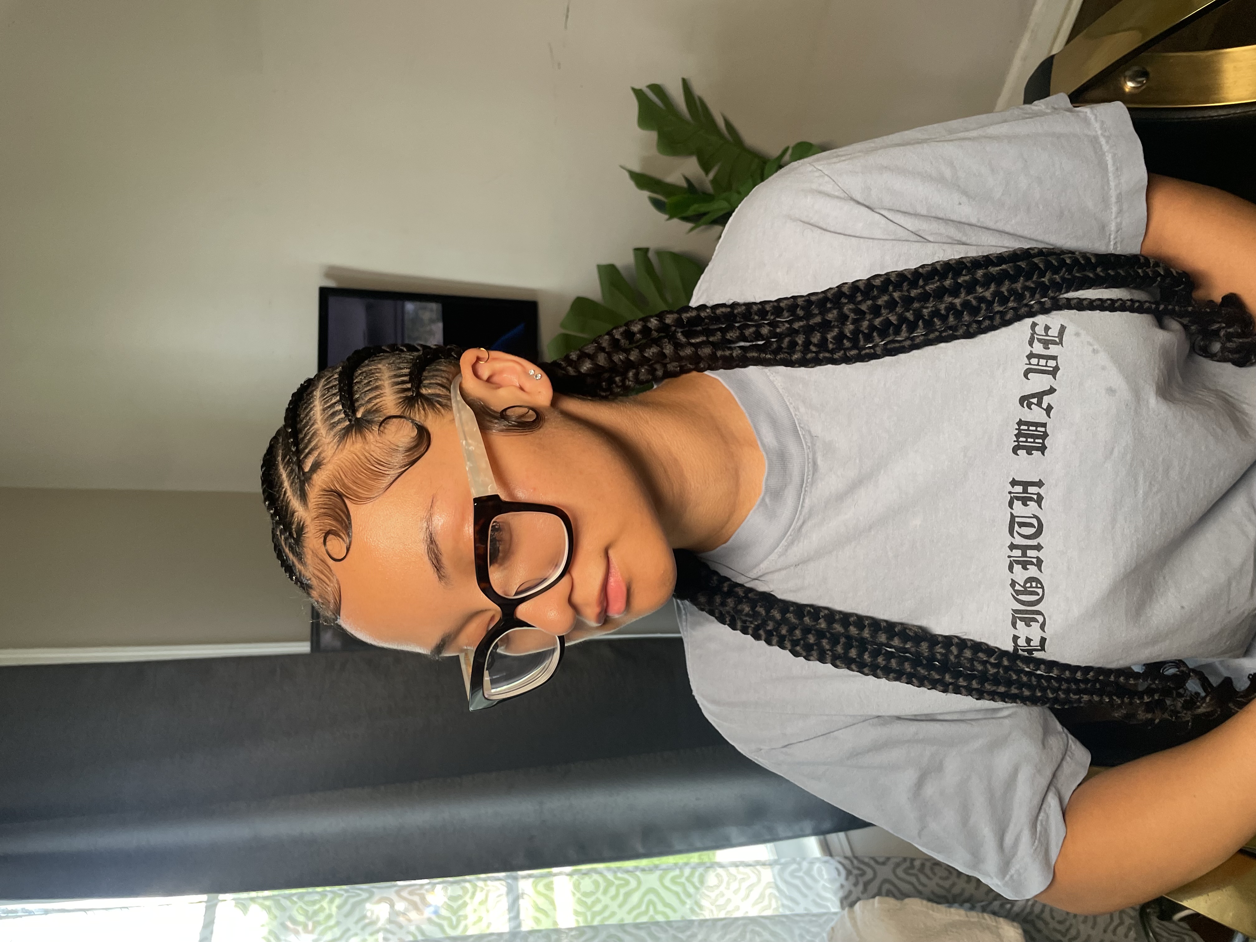 8 Stitch Braids at Hairstylist Ya 🎀 in Detroit, MI