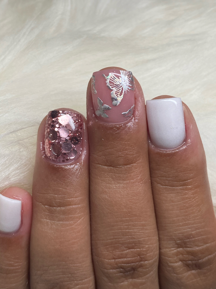 Acrylic Overlay at Edwin’s Nail Studio in Bakersfield, CA