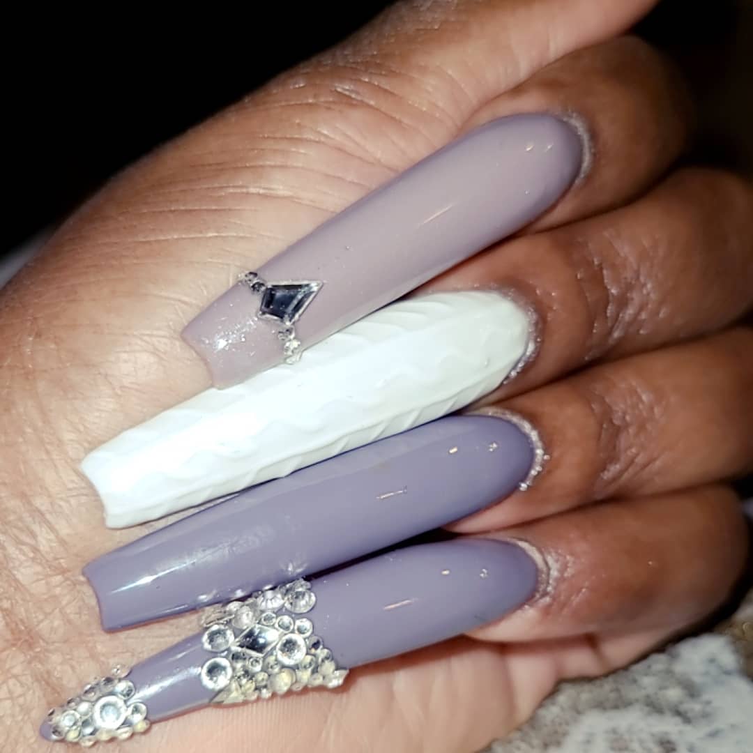 Acrylic Full Set Extra Long