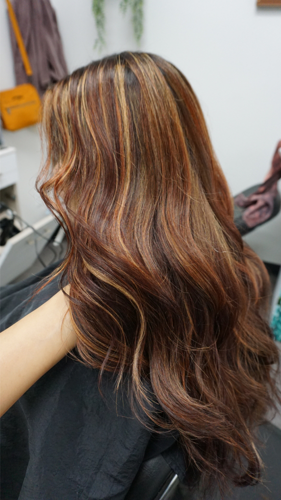 Pesonalized Long Hair Color