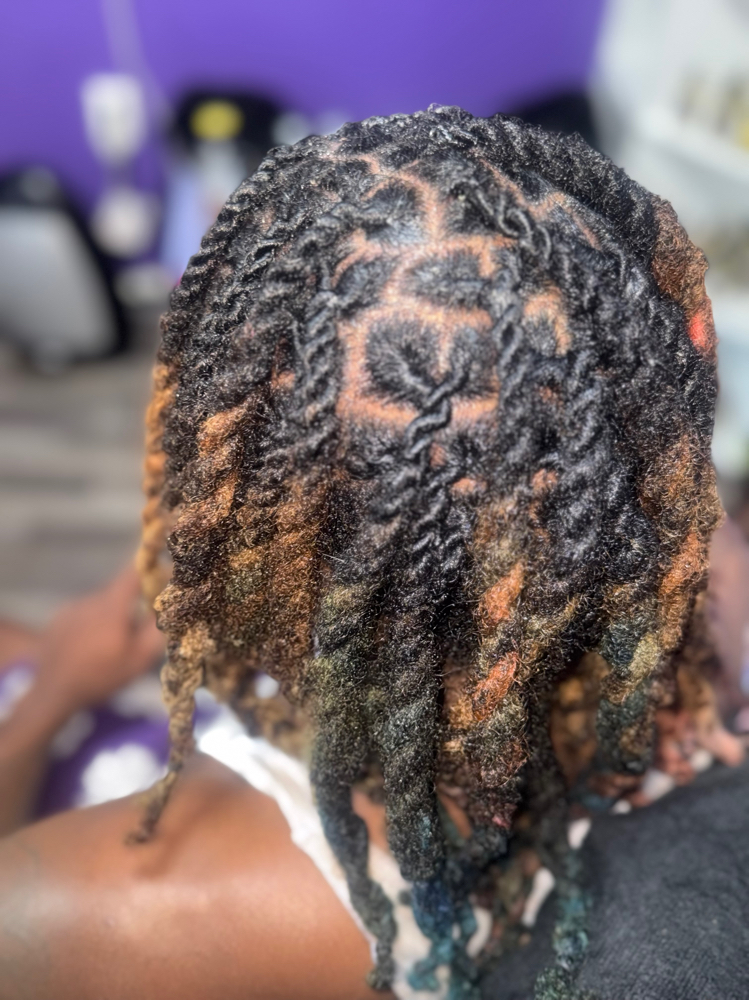 2 Strand Twists With Traditional Lo at Anointed Hands in Southaven, MS