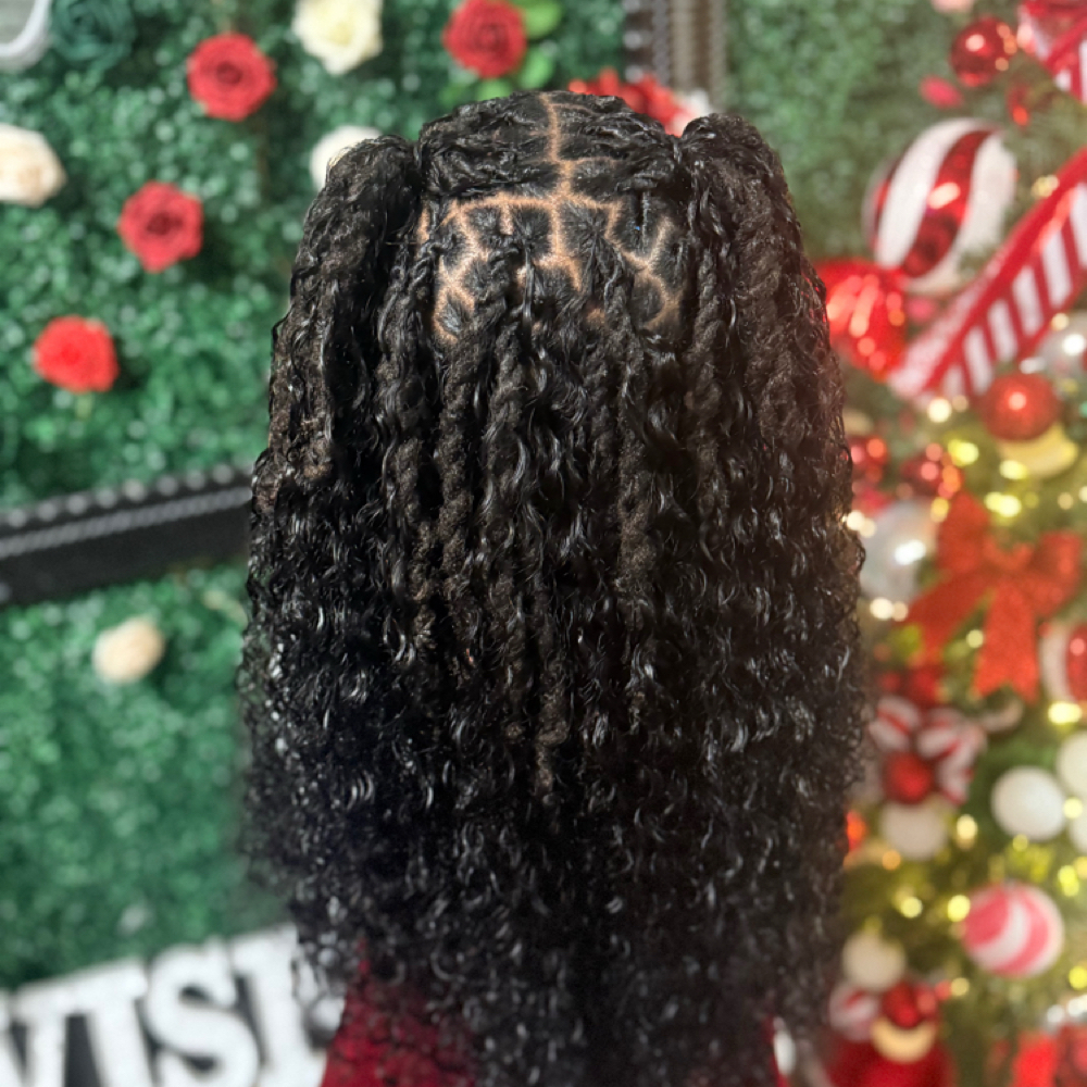 Mermaid Locs (miracle Knots) at Felicia “Lisa” Jenkins in Baytown, TX