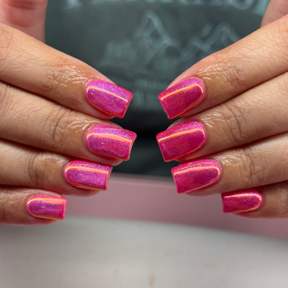 Chrome Nails at Lexxahh’s Luxury Nail Lab in Hartville, OH